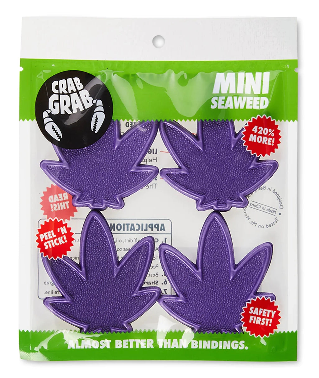 Crab Grab Mini Seaweed Stomp Pads 4 Pack Purple