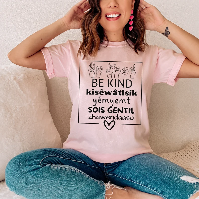 Pink Shirt Day 'Kindness Languages Shirt' S+K Collective