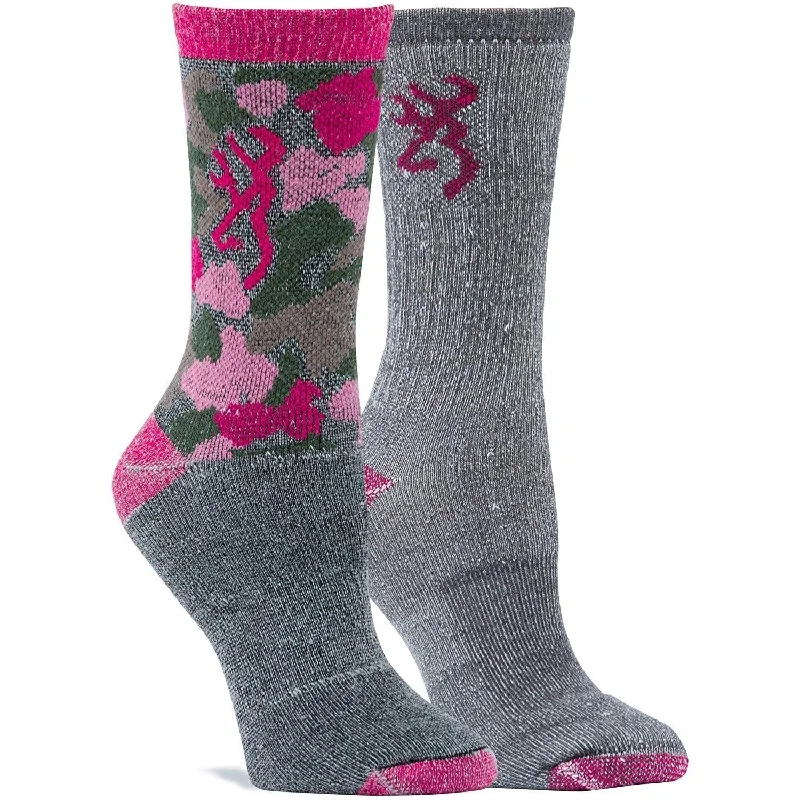 BROWNING WOOL BLEND 2PK - WOMEN'S SOCKS