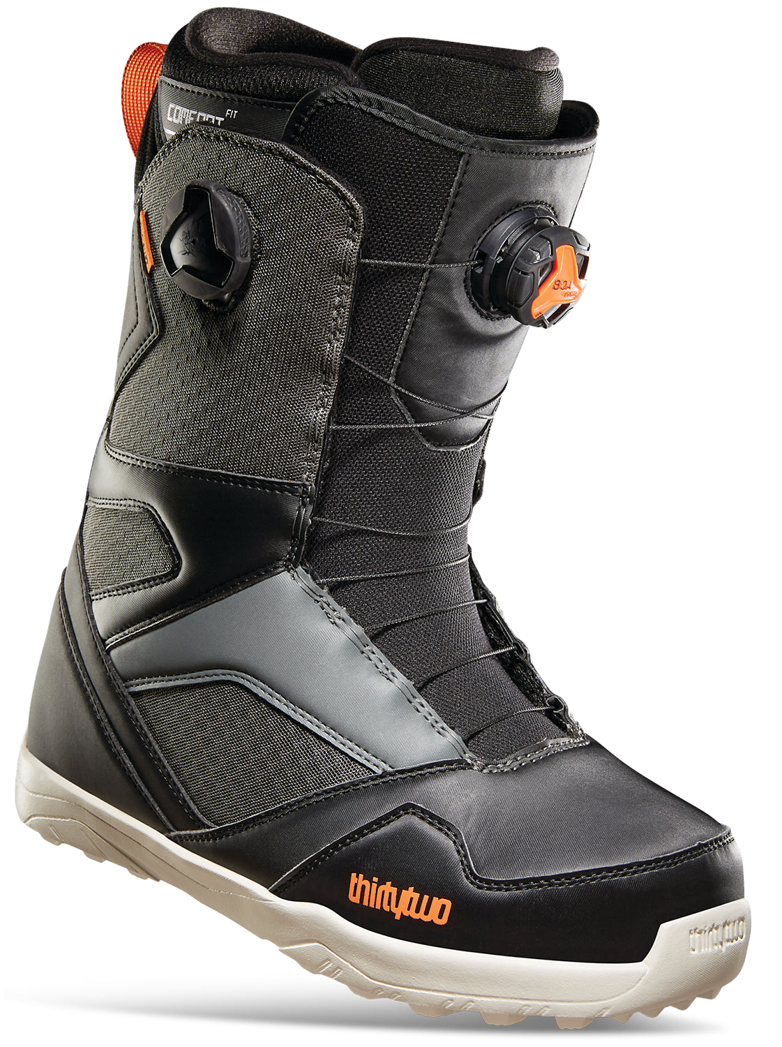 Thirtytwo STW Double Boa Snowboard Boots Mens Black / Grey