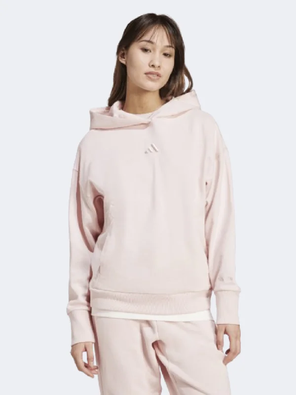 Adidas All Szn Women Sportswear Hoody Sandy Pink