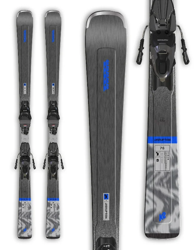 K2 Disruption 76 Skis + Marker M10 Bindings 2025