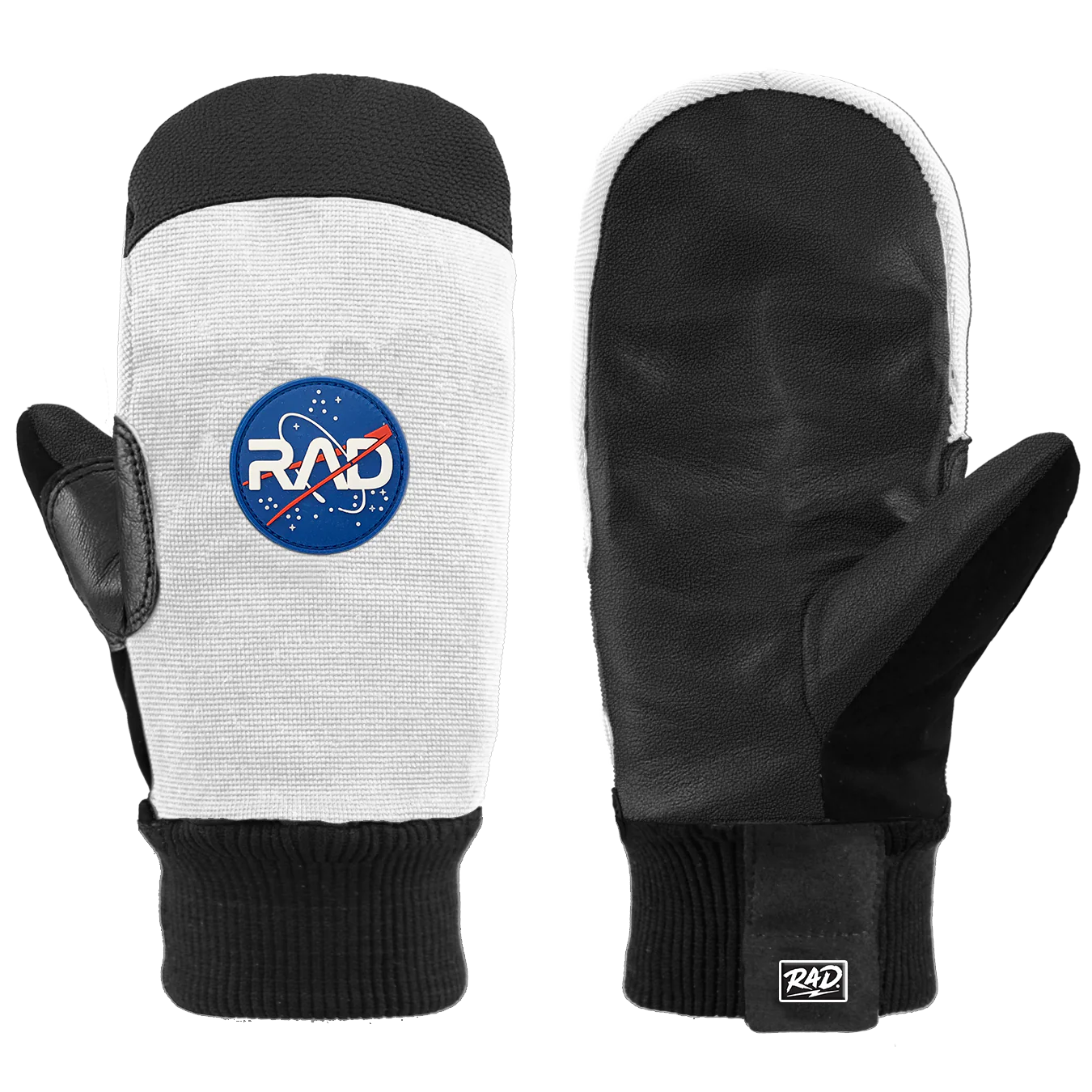 Rad Crew Mitt Space White