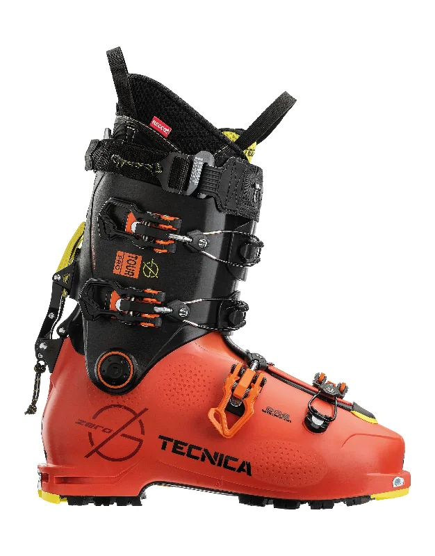 Tecnica Zero G Tour Pro Alpine Touring Ski Boots - Orange/Black/Yellow