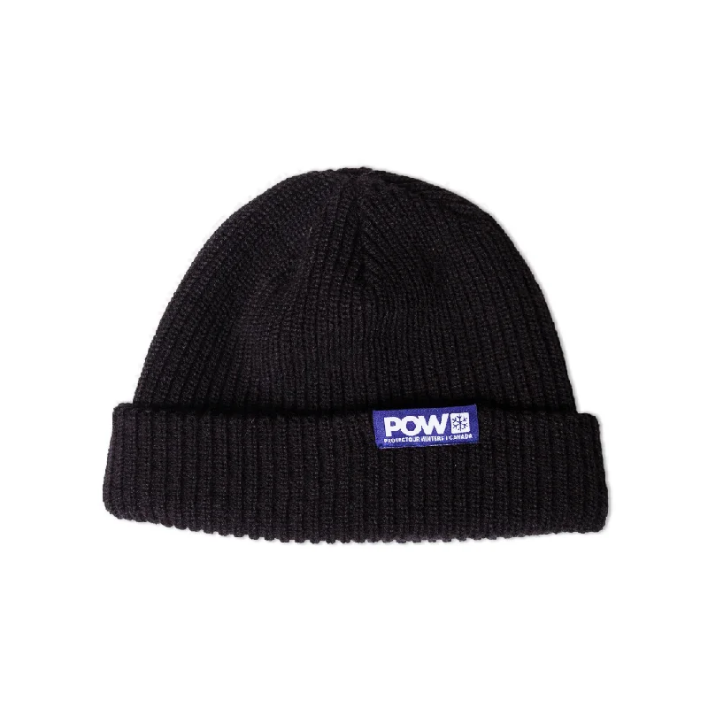 POW Canada Logo Beanie Black