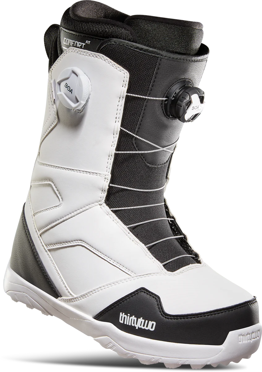 Thirtytwo STW Double Boa Snowboard Boots Mens White