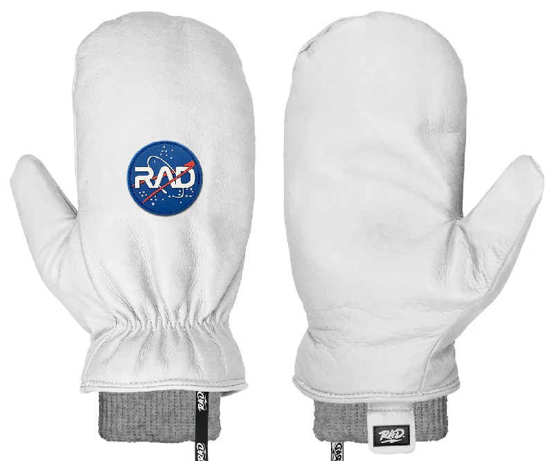 Rad Gloves Rancher Mitt Space White