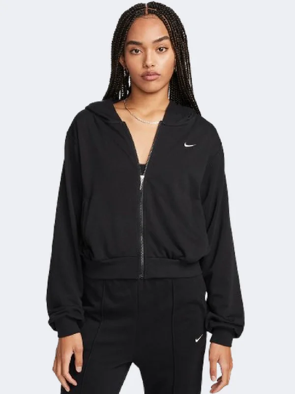 Nike Sportswear Chill Terry Women Lifestyle Hoody Black/Sail