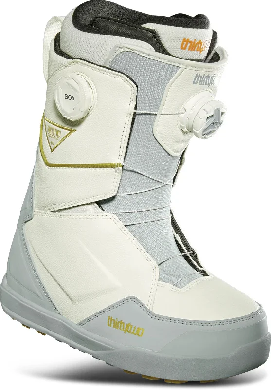 Thirtytwo Lashed Double Boa Snowboard Boots Womens 2024 White / Grey